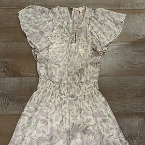 Rebecca Taylor lavender floral dress